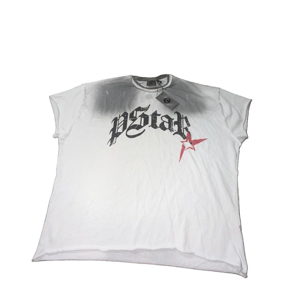 NWT BOOHOO GUNNA STAR OVERSIZED GRAPHIC TEE SIZE LARGE Am21